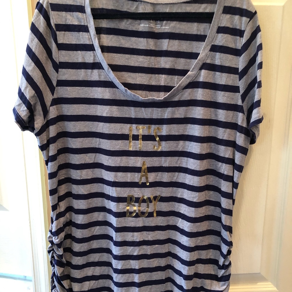 Motherhood maternity It’s a Boy shirt